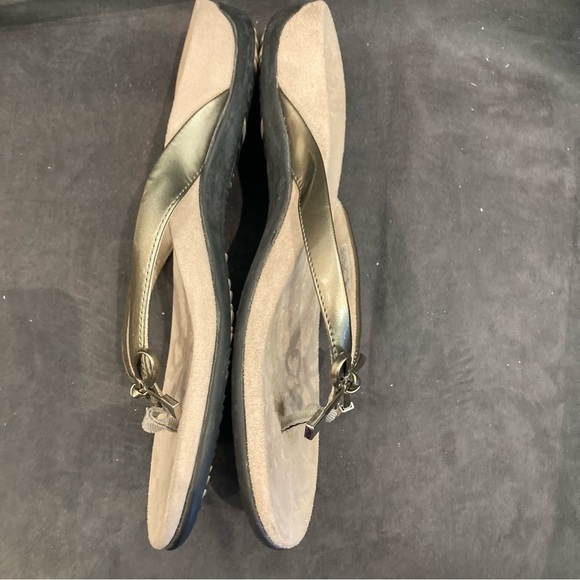 VIONIC Sz 9 Rest Bella li Pewter Colourway Slip On Comfort Slip On Small Bow - Picture 6 of 10